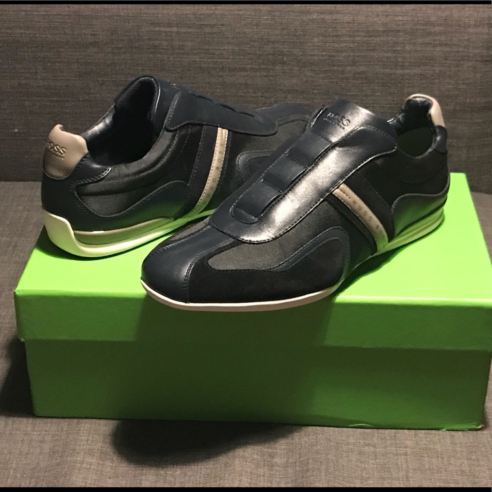 HUGO BOSS SPORT SNEAKERS SHOES SIZE 9